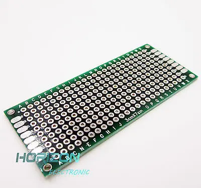 

10PCS Double Side Prototype PCB Bread board Tinned Universal 3x7 cm 30x70 mm FR4 Breadboard high quality