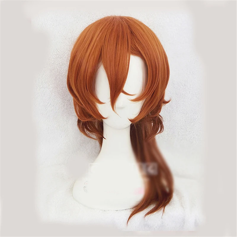 1 шт. аниме Бангу бродячие собаки парик накахара чуя синтетические волосы