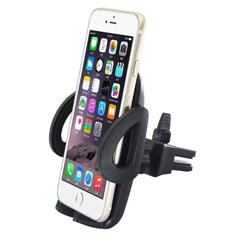Универсальный автомобильный держатель для смартфона с креплением на створки