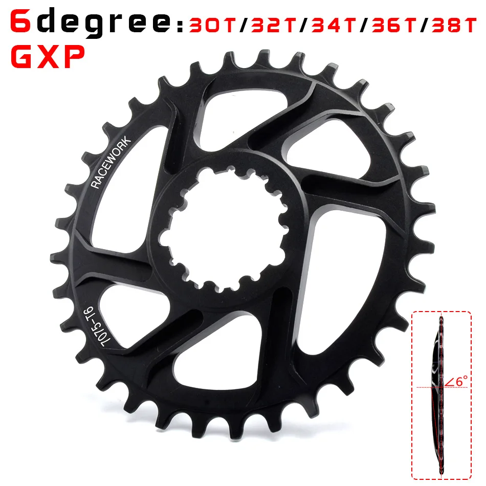 Однодисковый лоток GXP для горного велосипеда размеры 30T/32T/34T/36T/38T Sram 11/12S NX XX XO GX