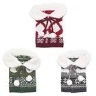 Рождественские Чехлы для винных бутылок, Рождественское украшение, праздничный чехол для бутылки шампанского, рождественские украшения для дома