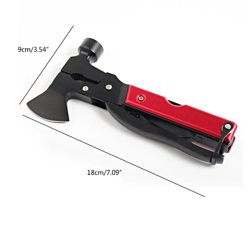

15 in 1 Survival Tools Safety Hammer Crisis Helper for Family Outdoor Activities