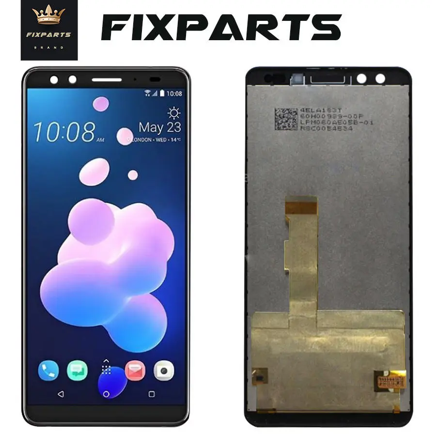 6," для htc U12 Plus ЖК-дисплей с кодирующий преобразователь сенсорного экрана в сборе для htc U 12+ плюс ЖК-экран Запасные части