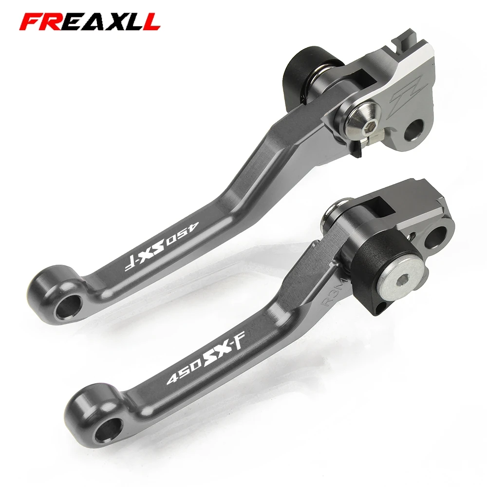 Мотокросс ЧПУ Алюминий грязи питбайк поворотной ручки сцепные рычаги для 450SX-F