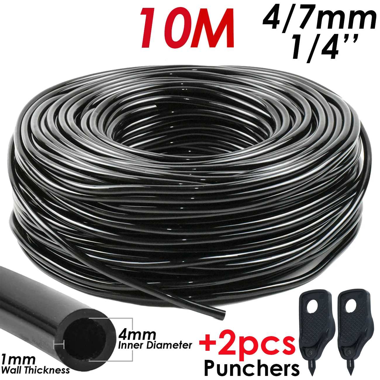 

KESLA Поливочный шланг для капельного орошения 4/7 мм