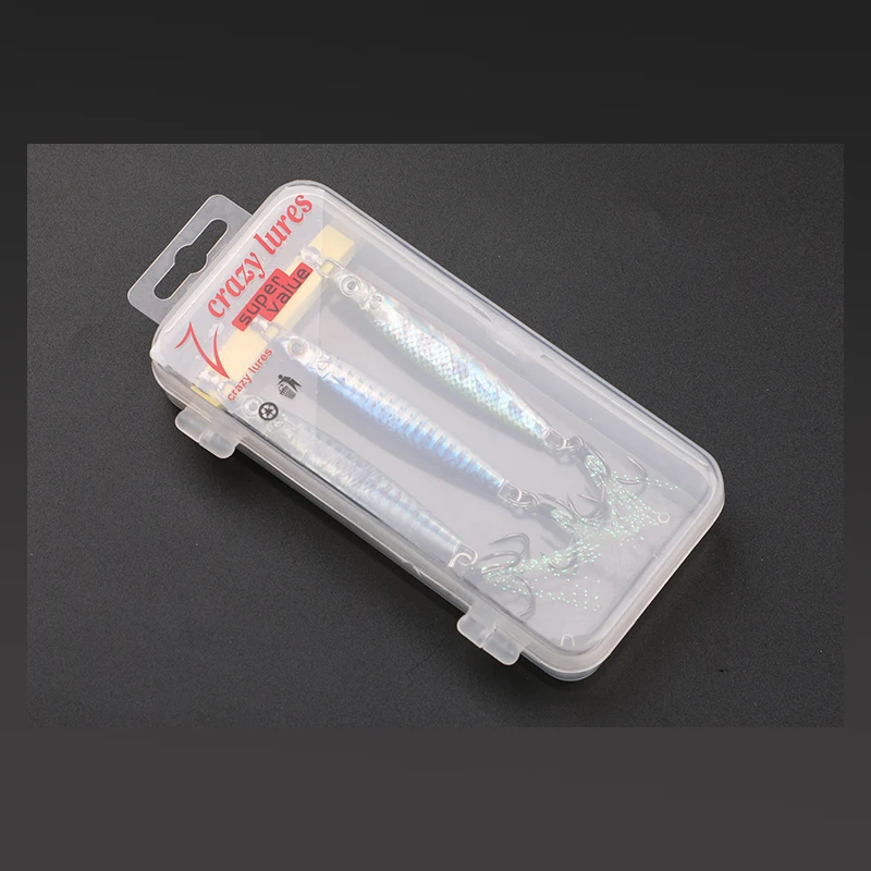 CRAZY LURES MIG FISHING - Рыболовная приманка Jig Fishing Lure 20-60 г, металлические Jig Articulos De Pesca Isca Artificial Fake Fish Lures.