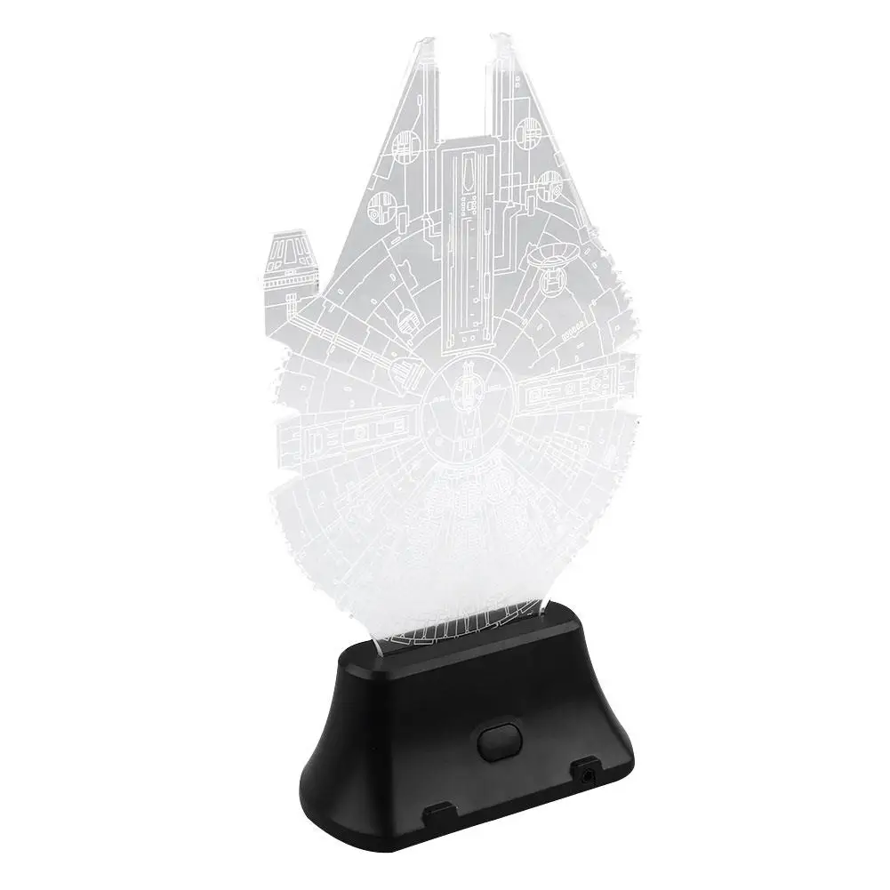 

Light Christmas Gift Night Light Changing 3D Color Table Bulbing