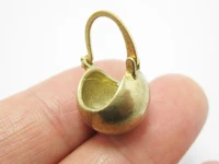 10pcs brass earrings clasps 22 5x13 5mm brass ear hooks clasps brass earrings findings r1069