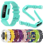 Сменный мягкий силиконовый ремешок для фитнес-браслета Fitbit ace 2 детский ремешок для умных часов для фитнес-браслета InspireInspire HR