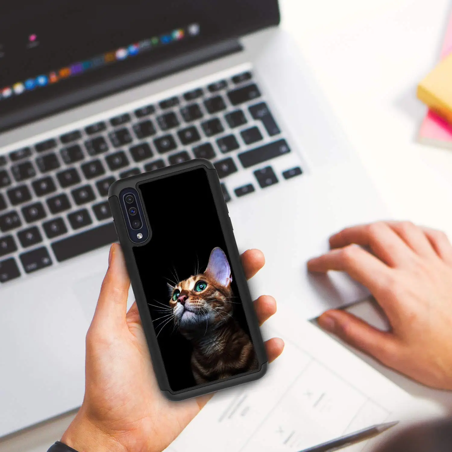 Для Sumsang Galaxy A50 2019 чехол 6 4 &quot двухслойный Защитный Гибридный жесткий защитный