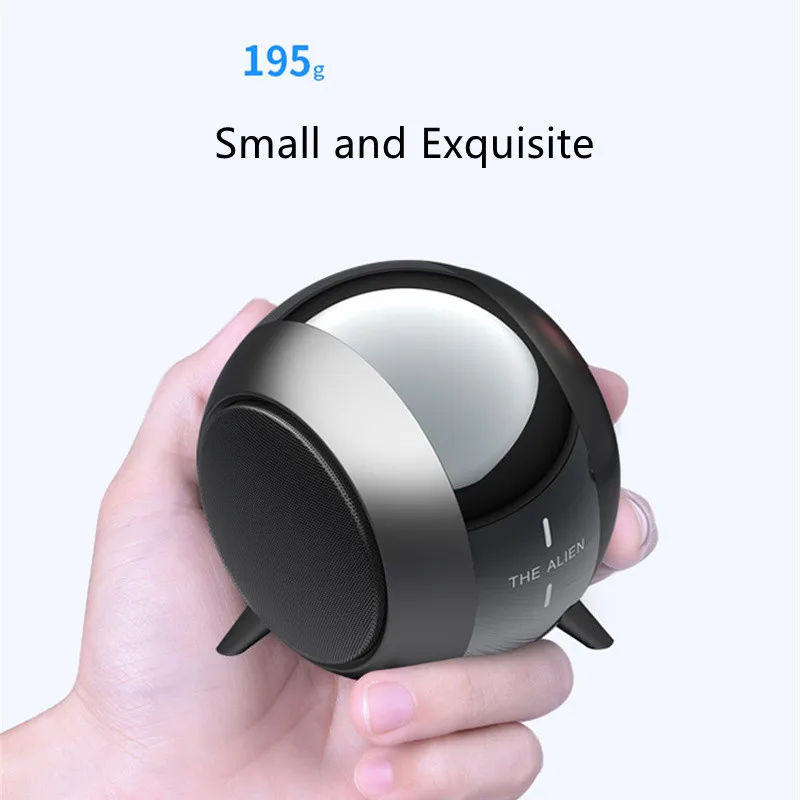 Новая портативная беспроводная Bluetooth-Колонка TWS с металлическим корпусом мощная