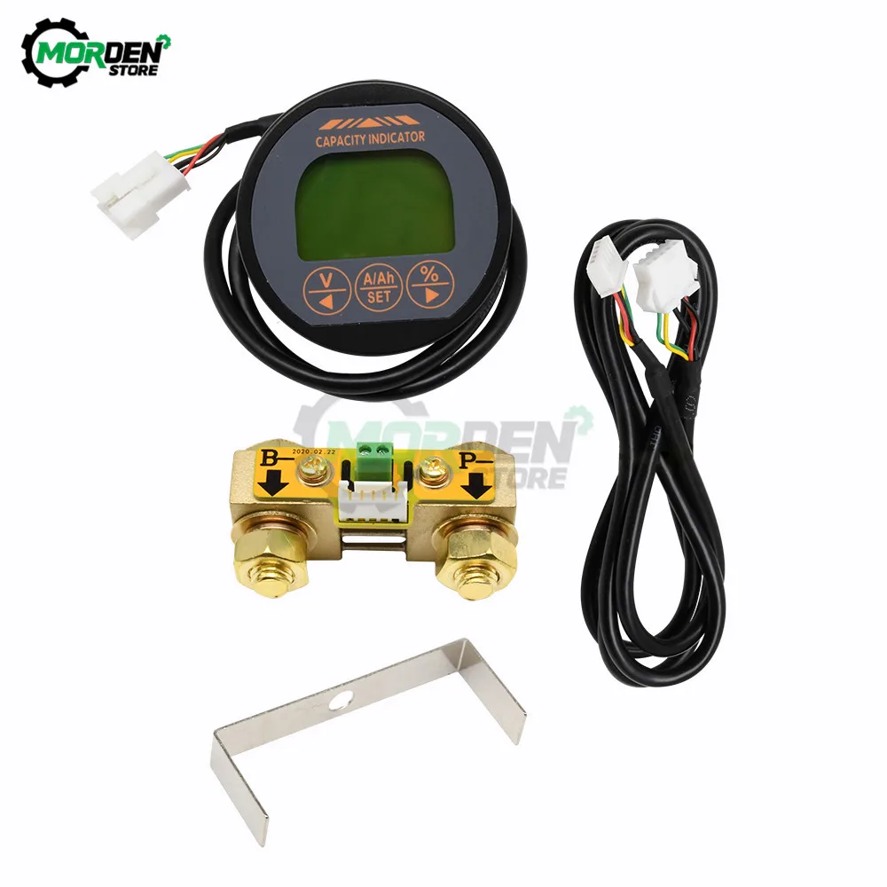 

TR16 50A 100A 350A DC 8-80V Battery Tester Voltage Current Meter Battery Capacity Monitor Indicator Ammeter Voltmeter