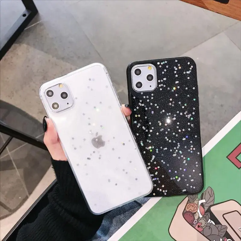 Для iphone 11 XS MAX XR X iphone 7 8 plus чехол XSmax прозрачный чехол со звездой чехол для iphone 6 s 6s plus iphone 8 plus 10 чехол XR