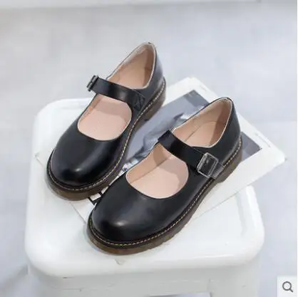 Униформа для школьников в японском стиле JK Ловушка с круглым носком и пряжкой