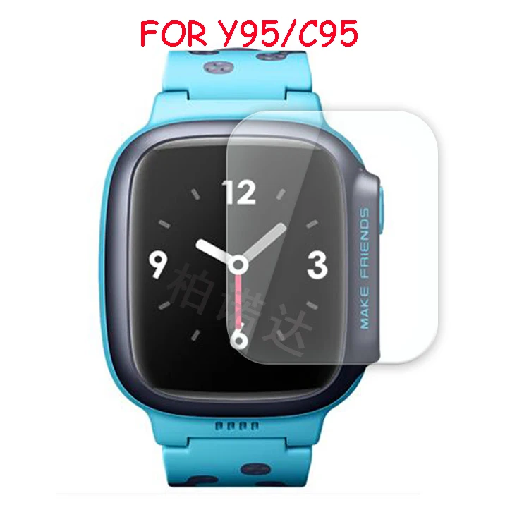 hd glass screen film protector for huawei 3 pro e7 a36 y95 h1 h6 w5 v5k kids smart watch smartwatch anti scratch protective film free global shipping
