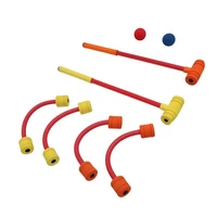 1 set children croquet training toys creative gate ball toys assorted color