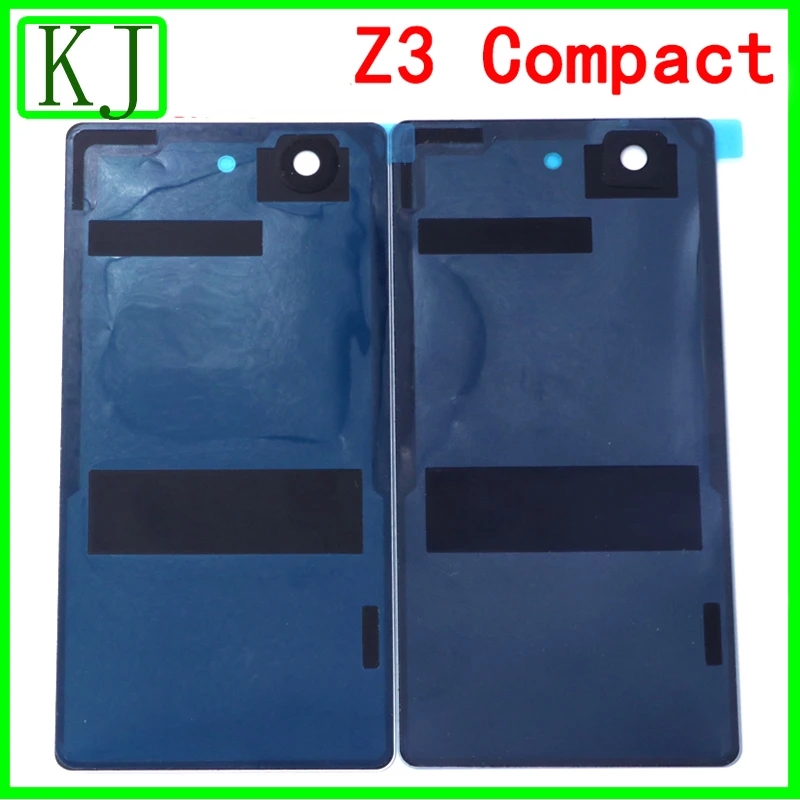 Для sony xperia Z3 Compact Mini крышка батареи Задняя стеклянная дверь корпус чехол для z3 z3mini задняя крышка корпуса