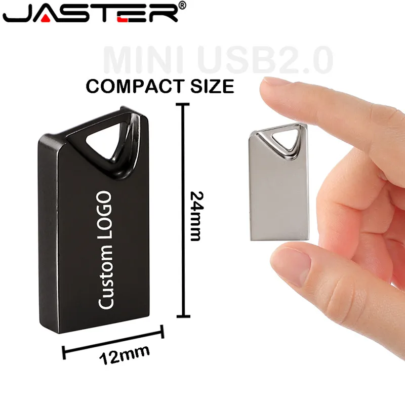 Флэш-накопитель JASTERUSB 32 64 128 16 ГБ мини-флешка флэш-накопитель 2 0 USB-флешка диск на