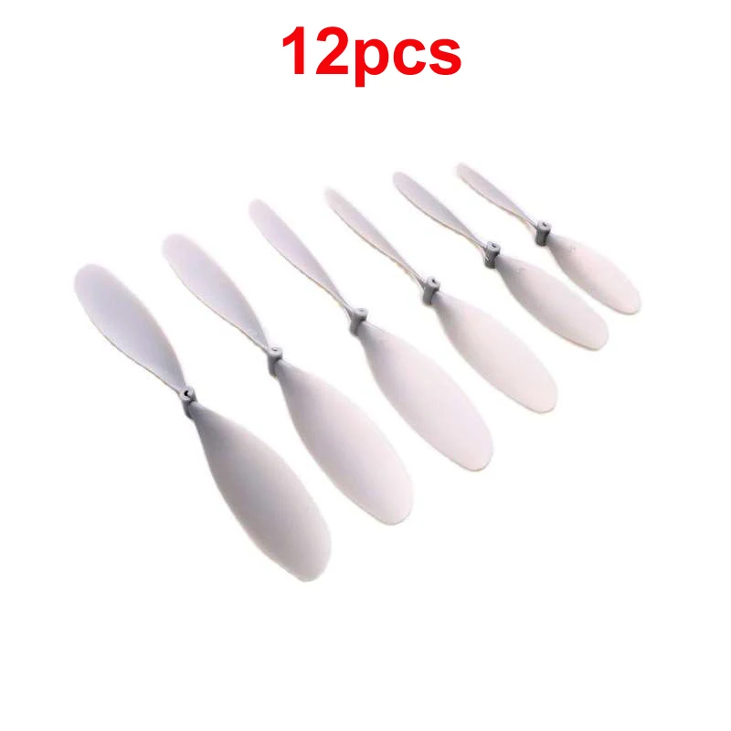 12 шт. в упаковке 2 лезвие Пластик Мощность пропеллер отверстие D1.5mm цвета: