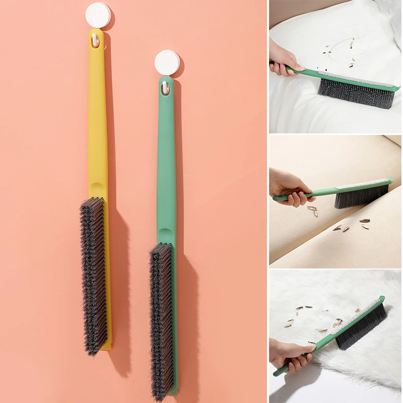 

Soft Cleaning Brush with Long Handle and Soft Bristle Lint Remover Dust Sweeper for Keyboard Home Hotel Bed Car MAZI888