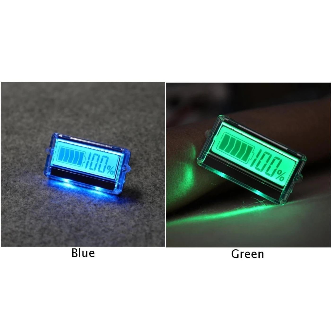 12V LCD Backlaight Lead Acid Pb-Acid Lithium Battery Capacity Tester Indicator backlight display easy to read |
