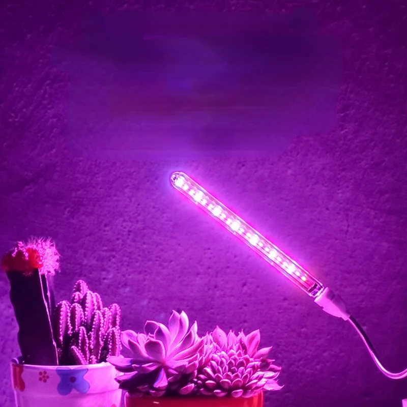 Светодиодный светильник для выращивания растений комнасветильник с прямой