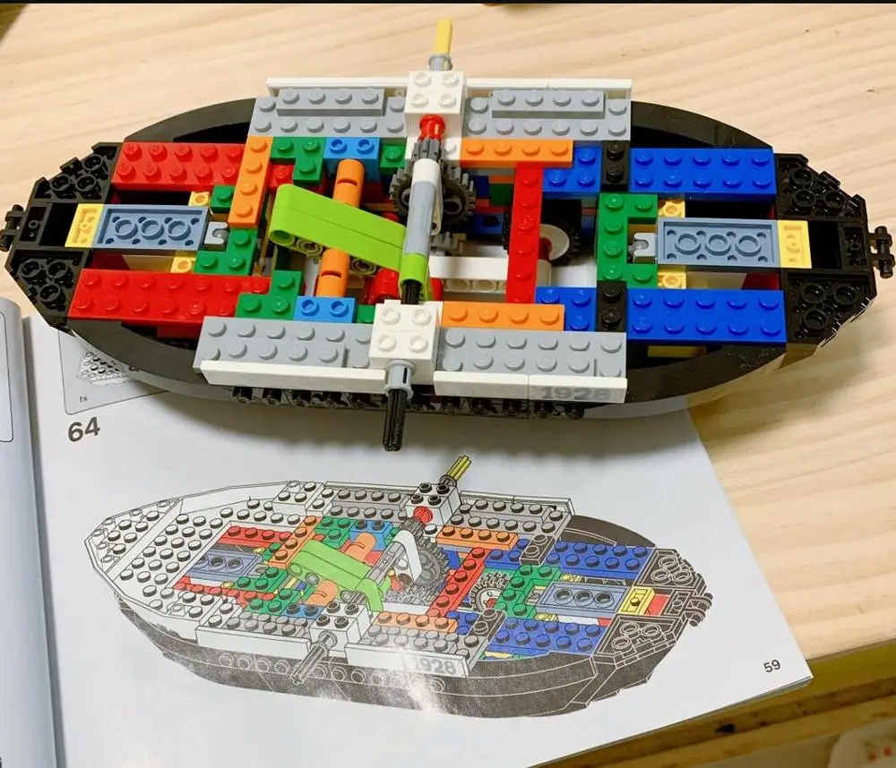 21317 строительные блоки игрушки для детей модель подарка рождественский подарок