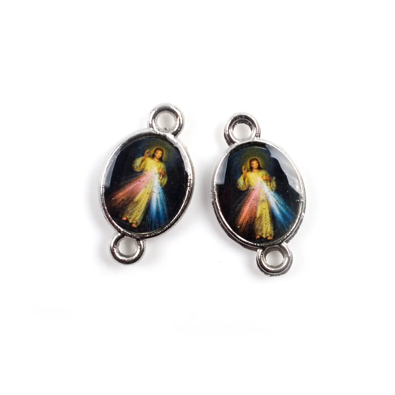 Наклейка с изображением Иисуса Христа водонепроницаемый Розарий ожерелье