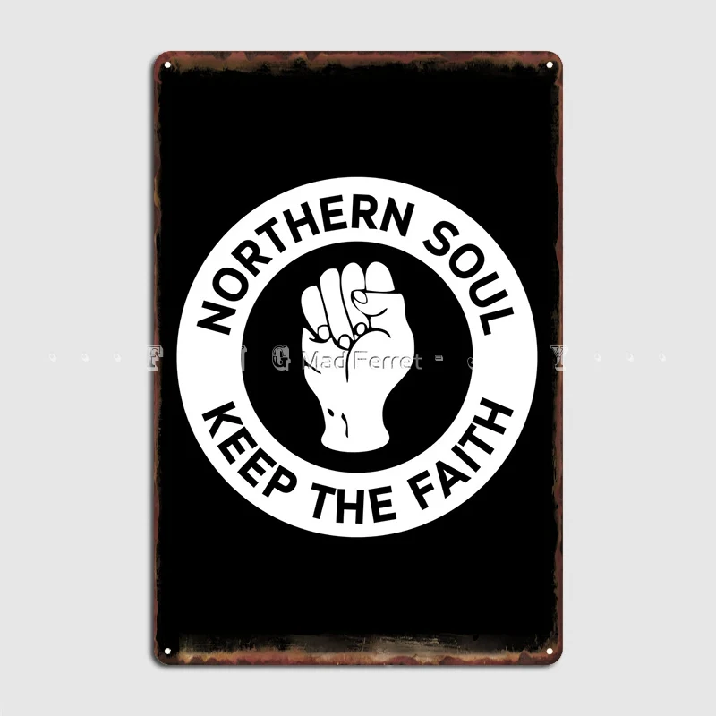 

Постер с надписью «Keep The Faith»