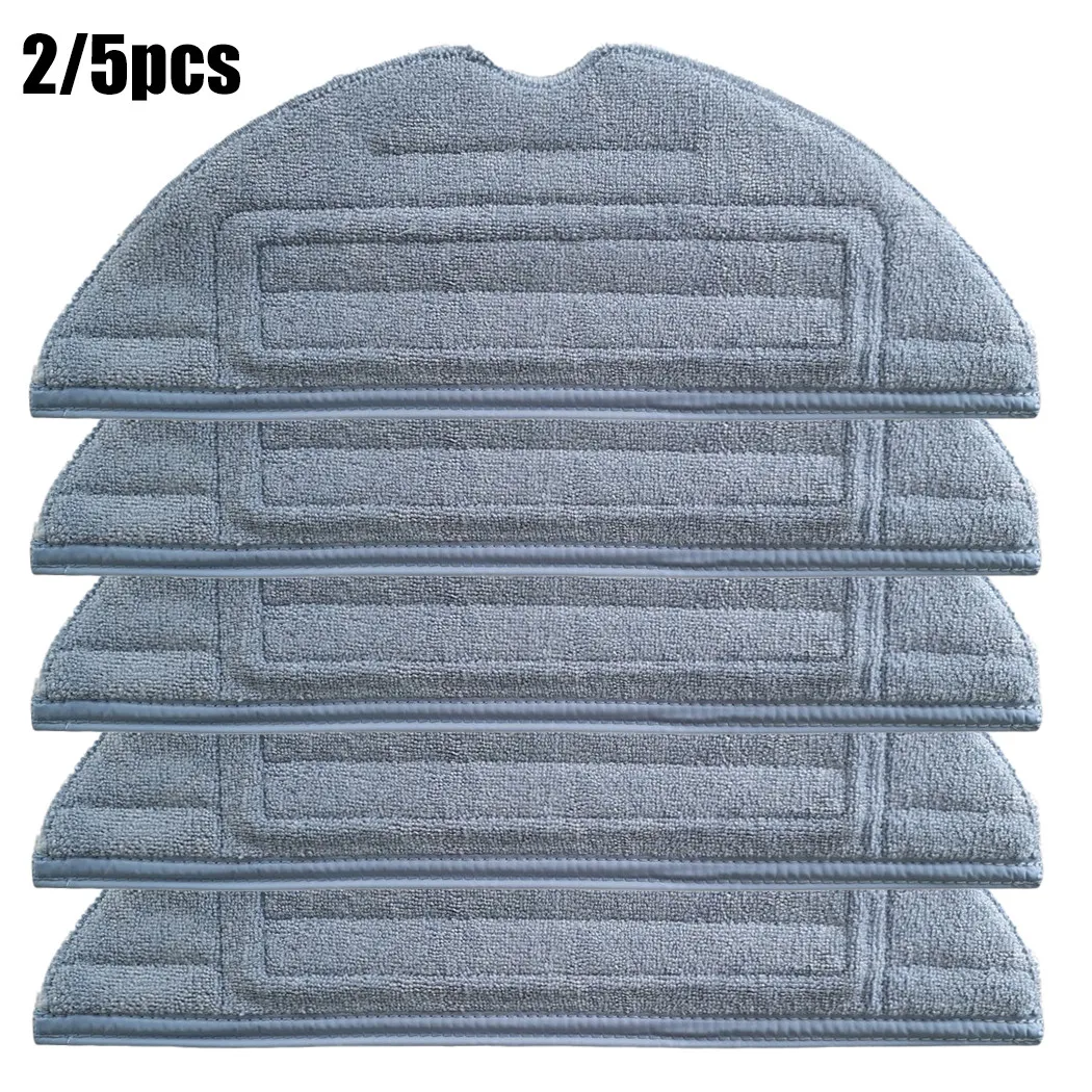 

2/5PCS Microfiber Reusable Washable Mop Cloths For T7 T7S T7plus T7Splus S7 Robotic Vacuum Cleaner Spare Parts