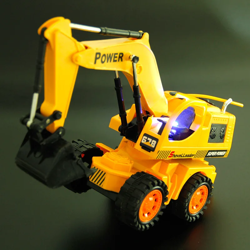 

RC Truck 8040E RC Excavator Car Music Light Function Elecric 5 Channel Gravity Sensor Remote Control Engineering Vehicle Boy Toy