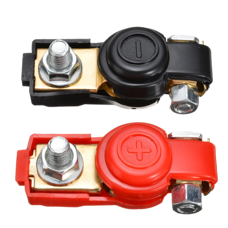 Mayitr 1 пара положительная + активная автомобильная аккумуляторная Клемма яркий