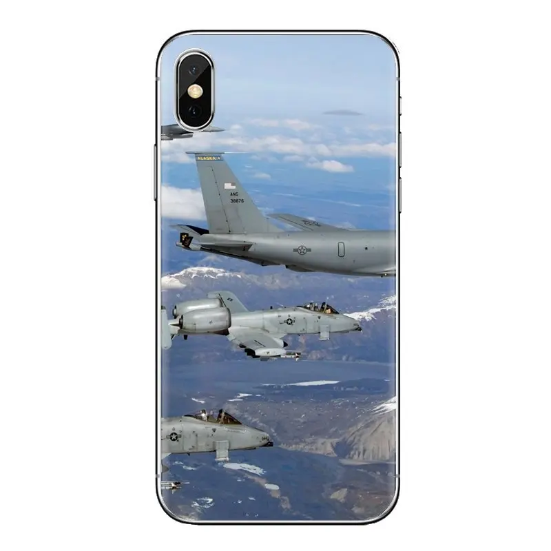 For Samsung Galaxy S2 S3 S4 S5 MINI S6 S7 edge S8 S9 Plus Note 2 3 4 5 8 Coque Fundas Transparent Soft Shell Covers Air Force |