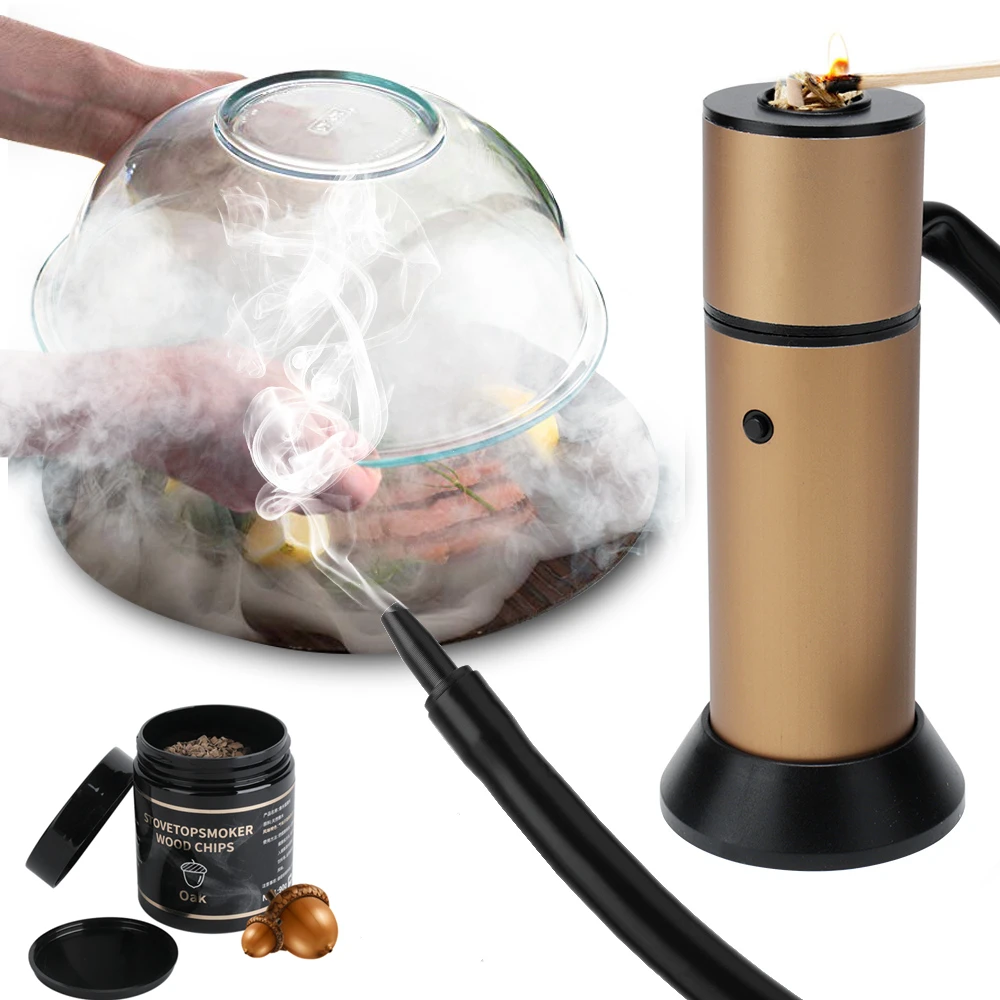 Генератор холодного дыма для приготовления пищи курильщик сжигания мяса