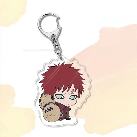 Аниме нарутос брелок Учиха Саске мультяшная фигурка Q версия акриловый для