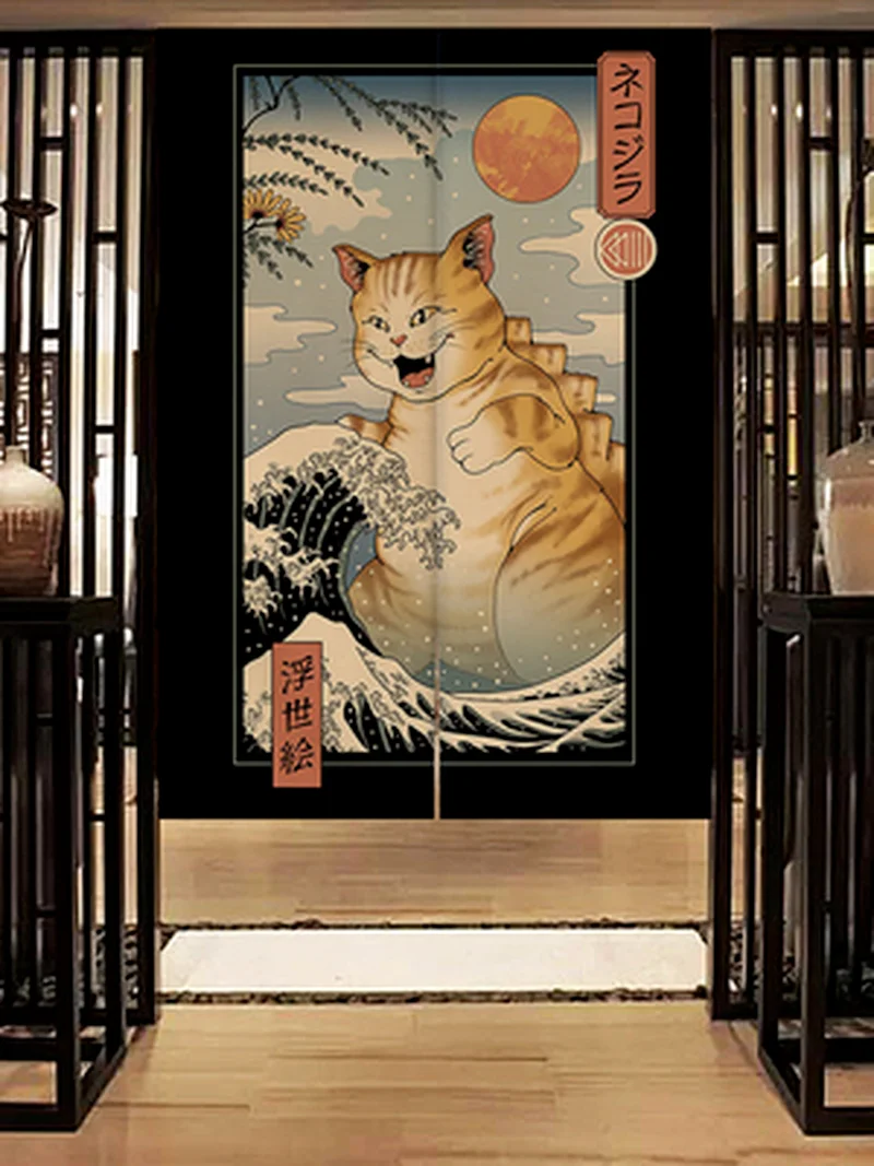 Занавеска для окна в японском стиле | Дом и сад