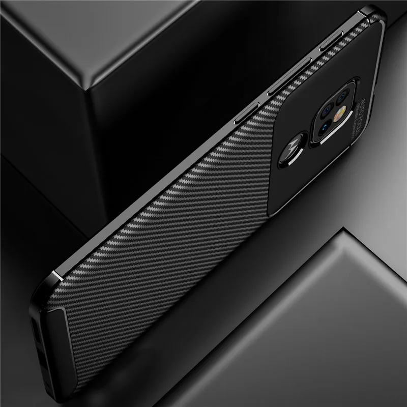 for motorola moto g9 play case carbon fiber soft tpu protective back cover for moto g9 plus g9 power silicone bumper phone cases free global shipping
