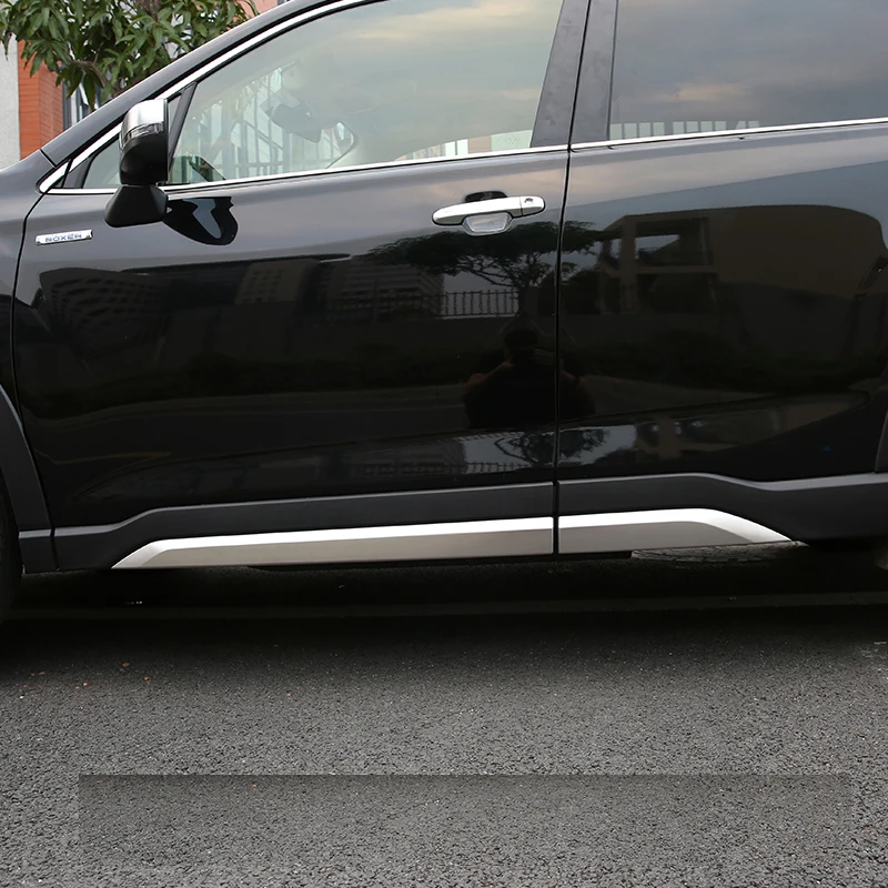 Защитная накладка для боковой двери нержавеющая сталь 4 шт./компл. Subaru Forester SK 2018 2019