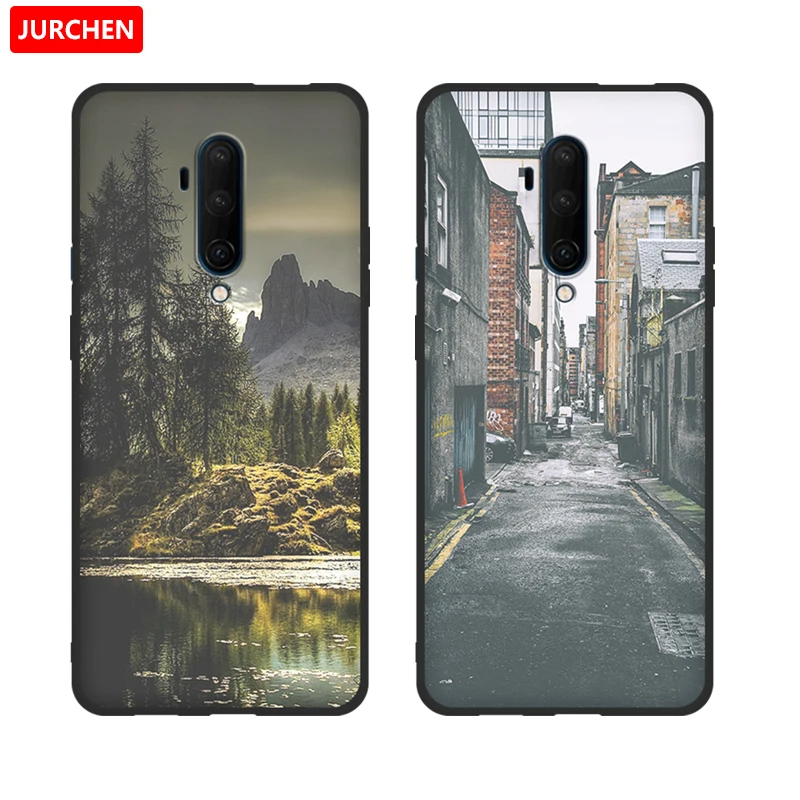 JURCHEN роскошный силиконовый чехол для телефона OnePlus 7T Pro Модный дизайн Печать