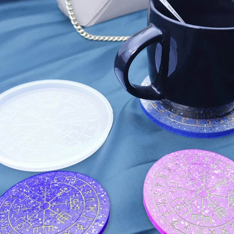 4 упаковки большой поднос для гадания форма из смолы формы литья символов