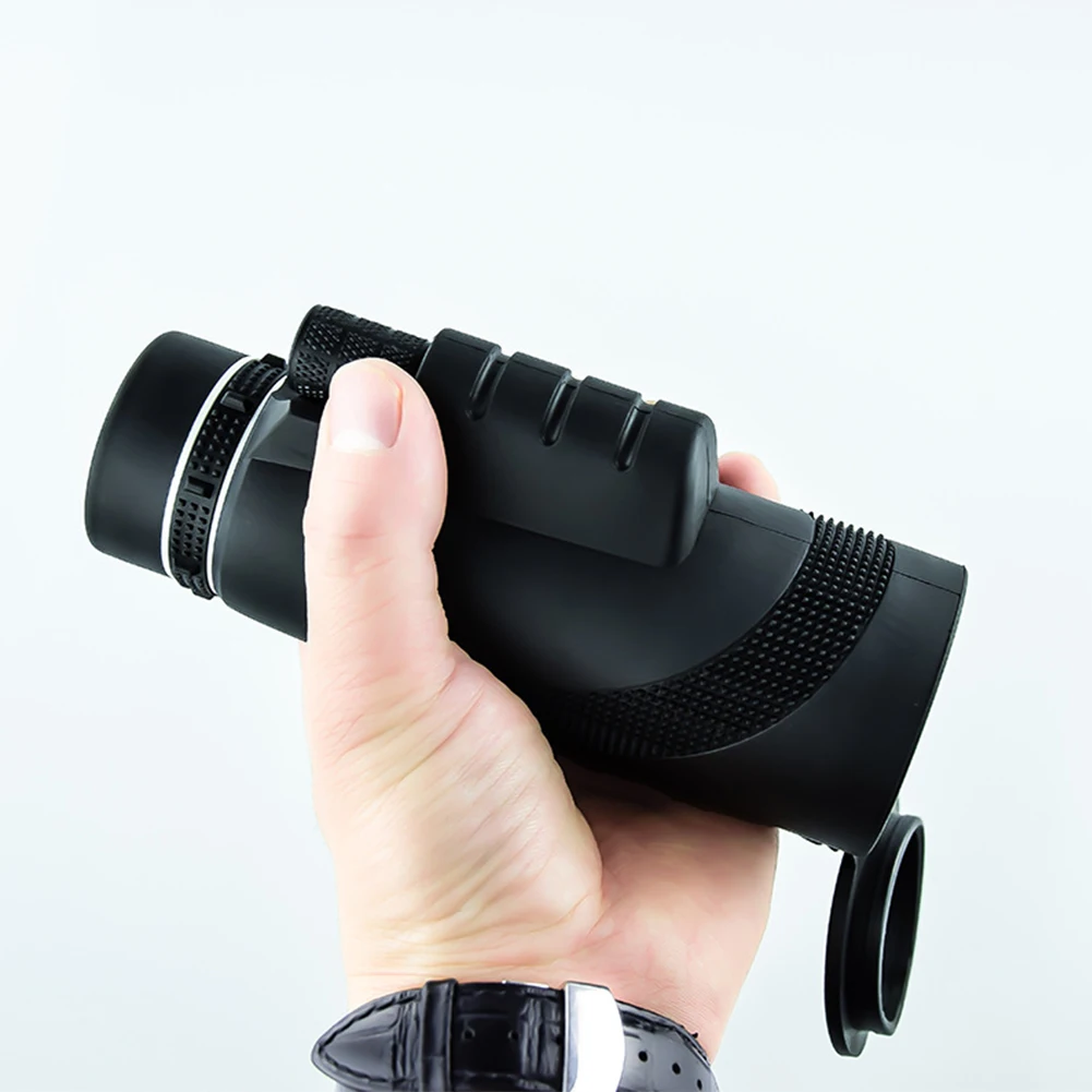 hd 80x100 monocular zoom telescope daynight vision bak4 prism optional phone adapter tripod for bird watching hunting sports free global shipping