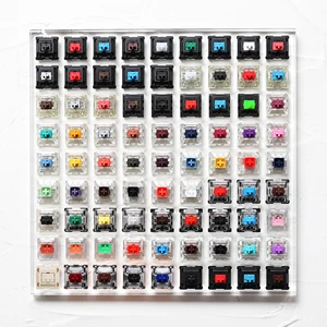 81 switch switches tester with acrylic base blank keycaps for mechanical keyboard cherry kailh gateron outemu ice greetech box free global shipping