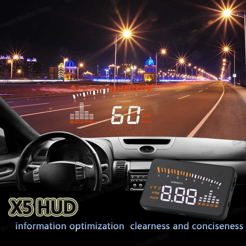 Lsrtw2017 3 5 дюймовый экран Автомобильный дисплей hud Цифровой спидометр для skoda octavia