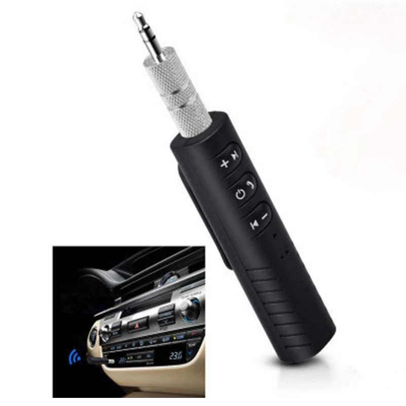 Bluetooth адаптер приемник Портативный громкой связи 5 0 аудио автомобиля наборы AUX