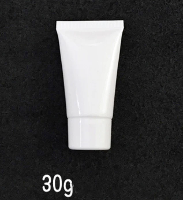 30ml 5 мл 10 мл 30 мл 50 мл 100 мл 200 мл белая пластиковая мягкая бутылка для макияжа для выдавливания крема пузырьки для шампуня емкость для лосьона 30 шт - Цвет: 30ml