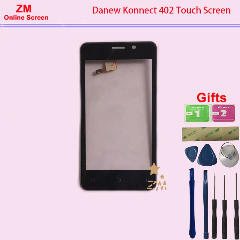 RYKKZ для Danew Konnect 402 Сенсорная панель ЖК дигитайзер Замена мобильного