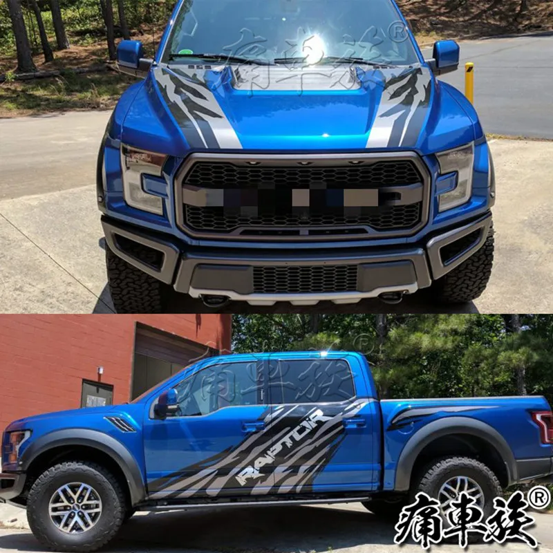 

Наклейки для автомобиля Ford Raptor F150 Ranger внешний вид украшения модифицированные наклейки Ranger F-150 автомобильная пленка
