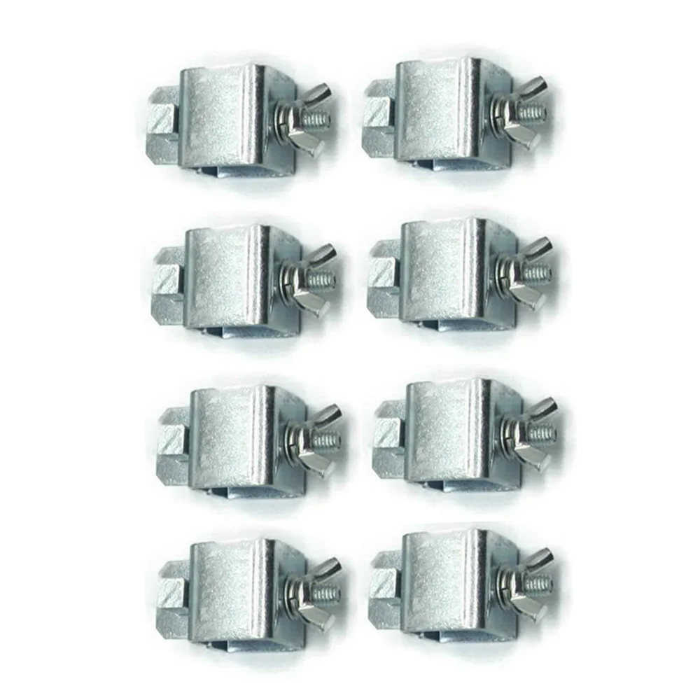 8 шт. серебристые зажимы для стыковой сварки локатор листового металла