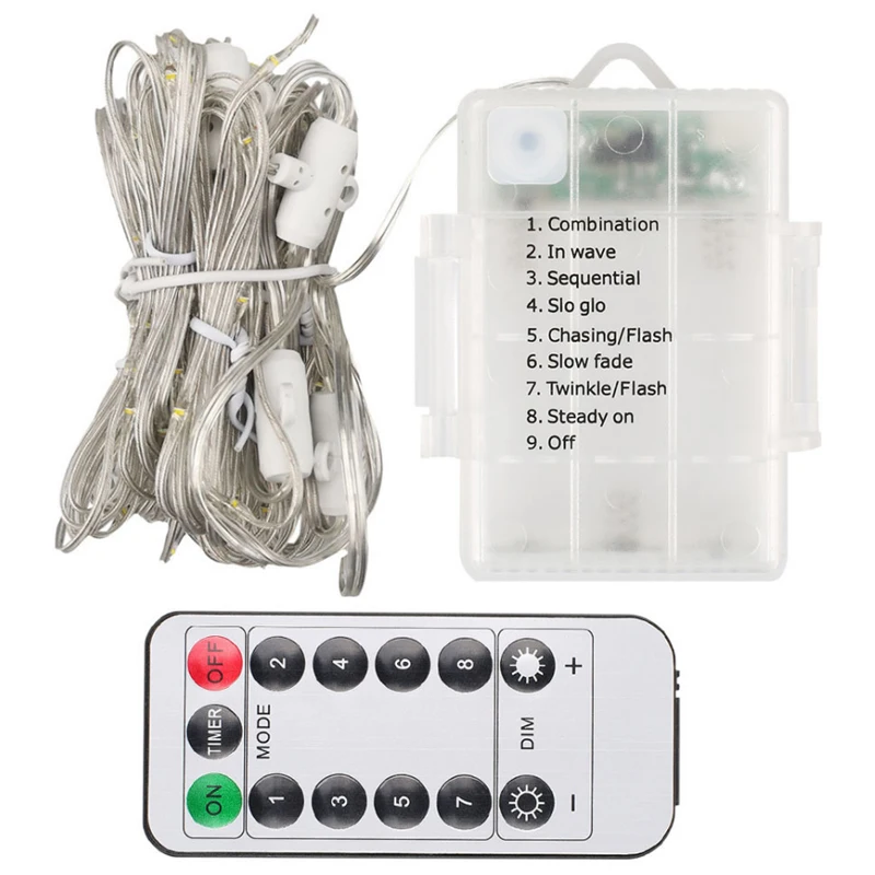 104 светодиодный светильник с зонтиком IP67 Водонепроницаемый струнный s наружный