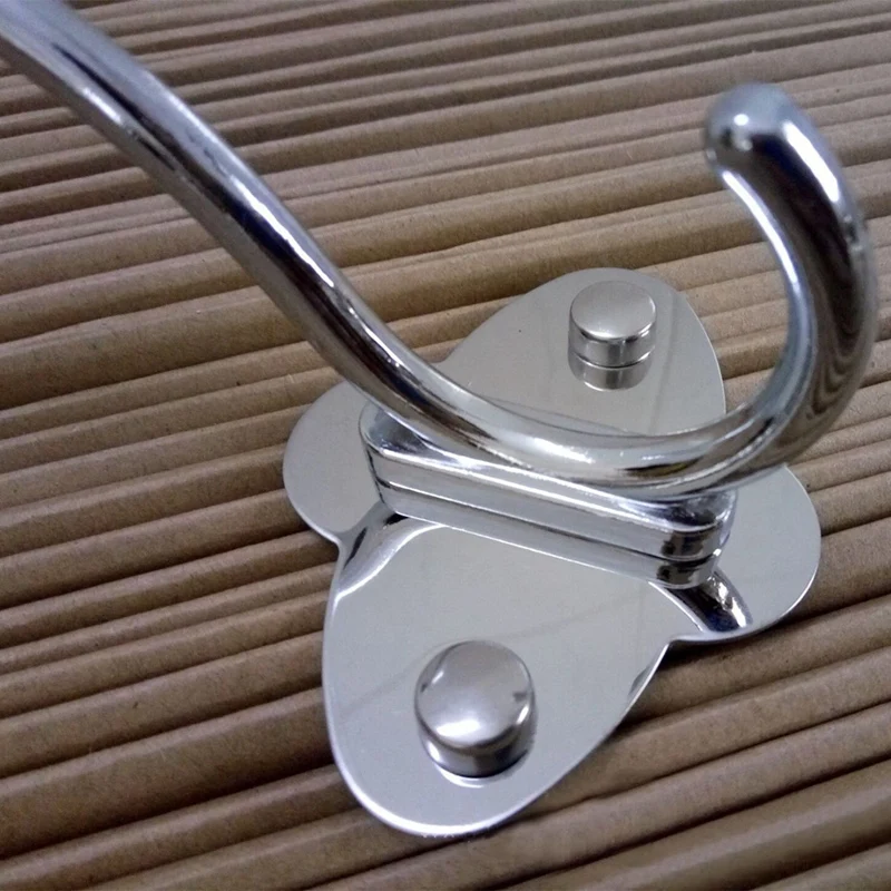 

10 Pack Stainless Steel Hooks Bathroom Hooks Metal Coat Hooks Suitable for Coats, Scarves, Bags, Towels, Keys, Hats, Cups, Hats